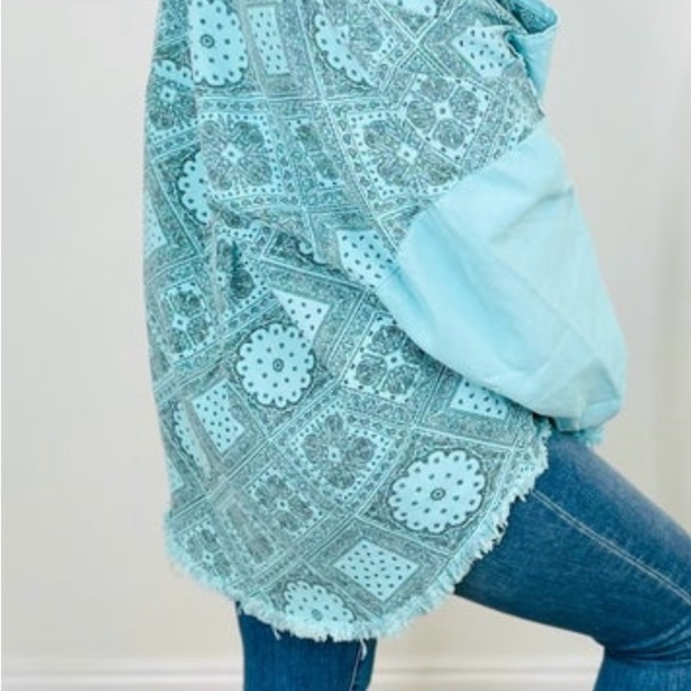 Pol Hanging By A Thread Shacket - image 2